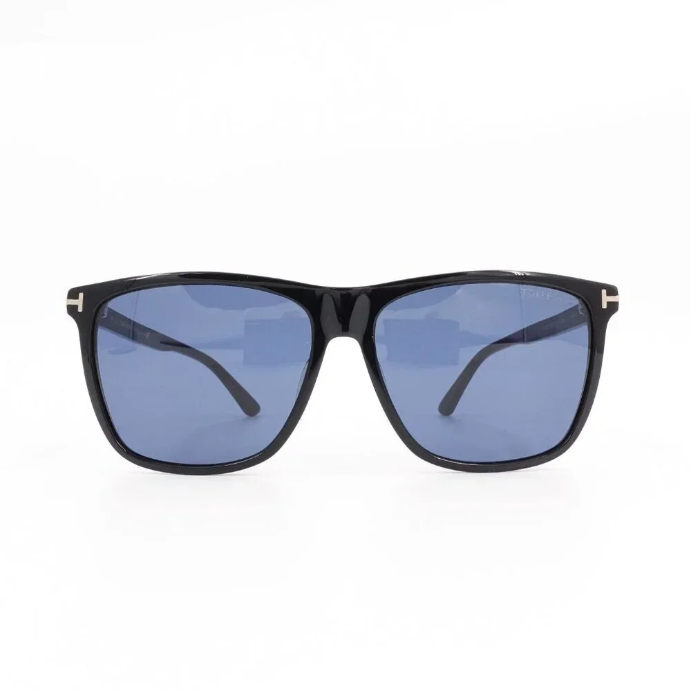 Tom Ford TF0832 Fletcher Square Sunglasses Blue Black OS - Picture 2 of 16